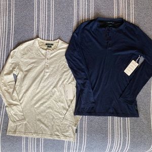 TAYLRD Men’s small slim fit shirts (set of 2) NWT